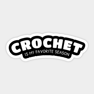 crochet Sticker